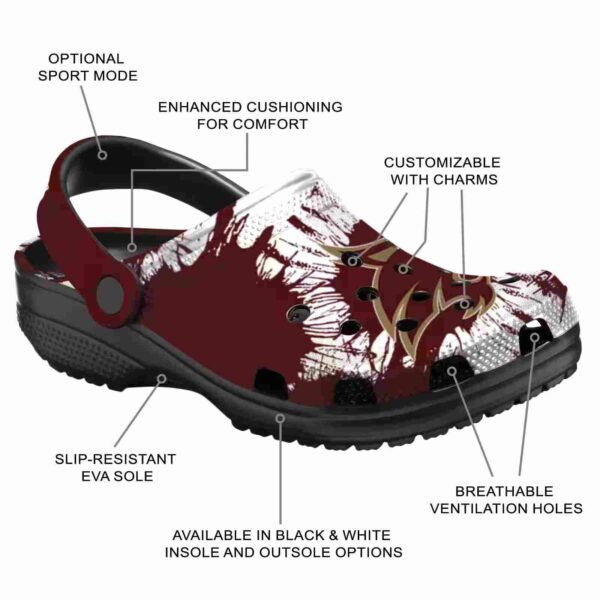 texas state bobcats splatter graphics clog new arrival