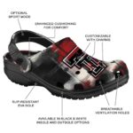 Texas Tech Red Raiders Plaid Fusion Crocs Fashion forward