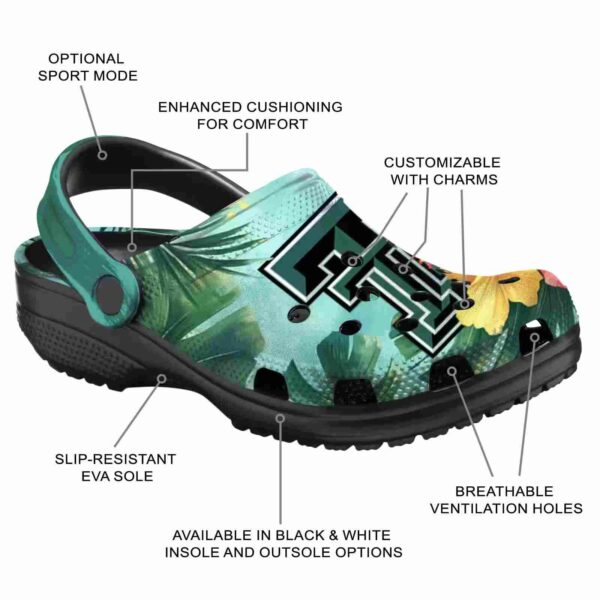 texas tech red raiders tropical vibes crocs new arrival