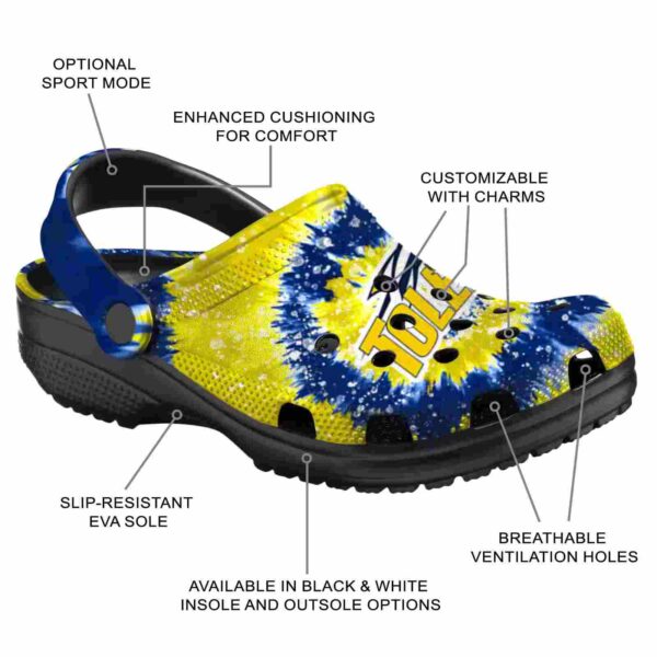toledo rockets radiant burst effect clog new arrival