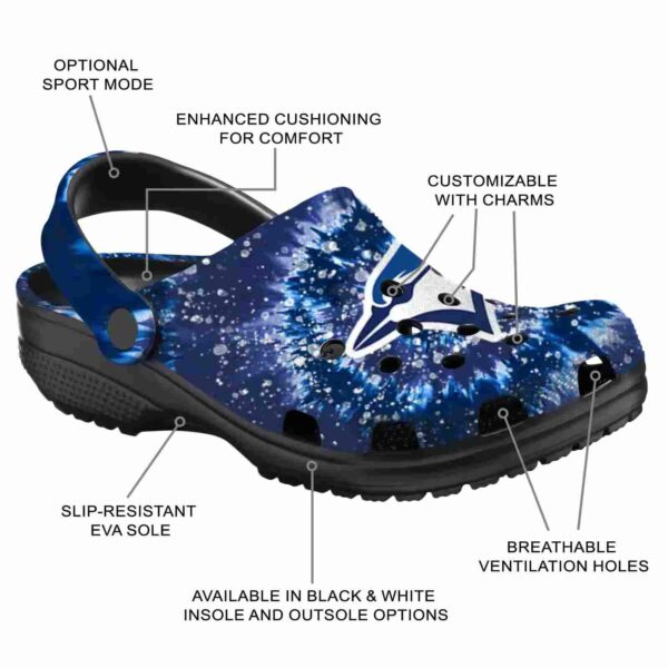 toronto blue jays radiant burst effect crocs new arrival
