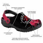 toronto raptors geometric background clog best selling