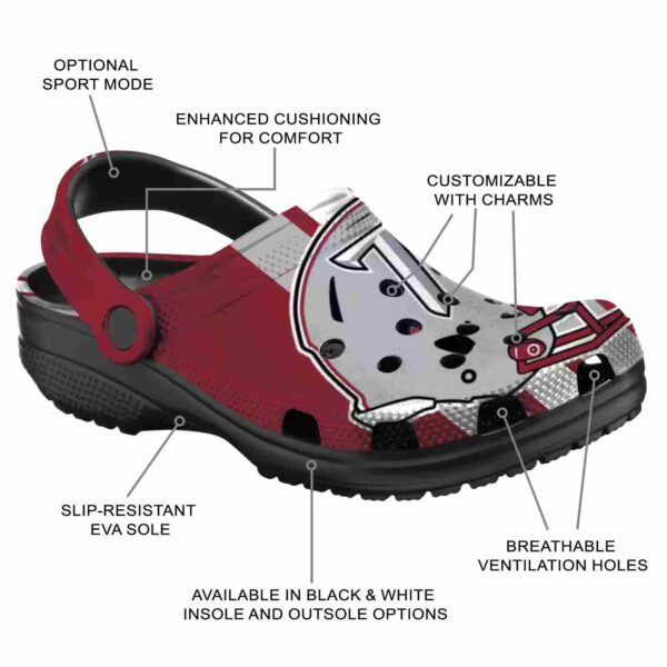 troy trojans helmet stripes clog new arrival