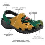 uab blazers geometric background clog best selling