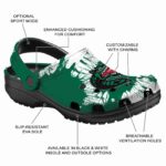 uab blazers splatter graphics clog best selling