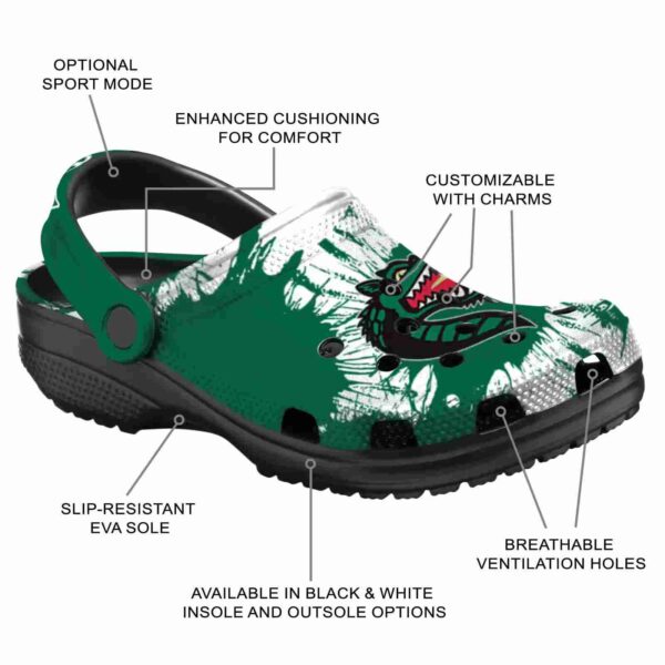 uab blazers splatter graphics clog new arrival