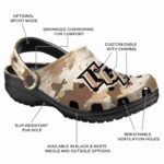 UCF Knights Desert Camo Crocs Fashion forward