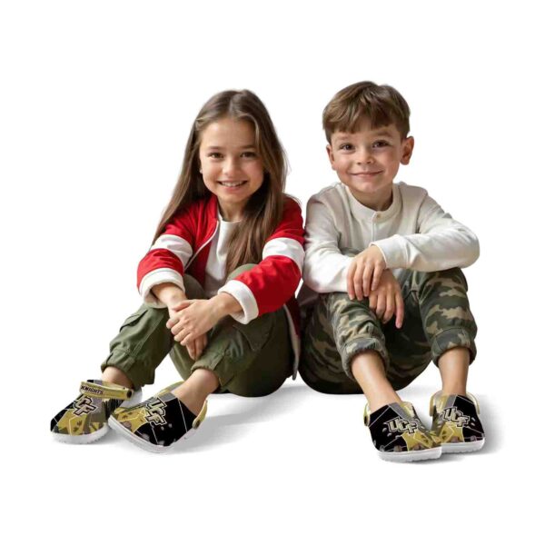 ucf knights geometric background crocs fashion forward