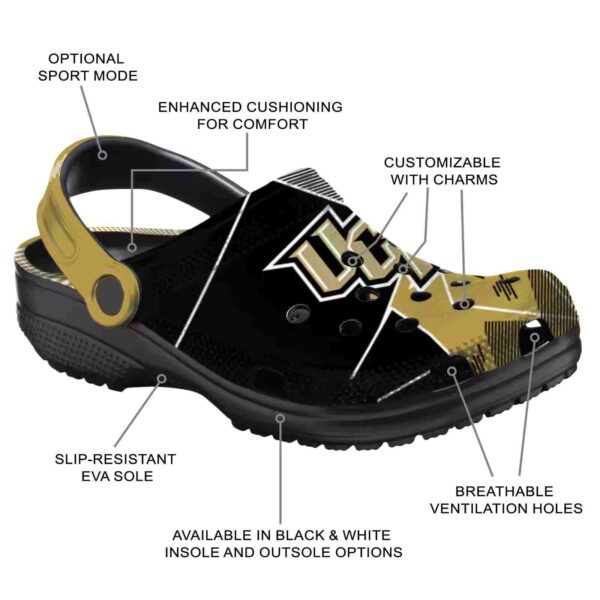 ucf knights geometric background crocs new arrival