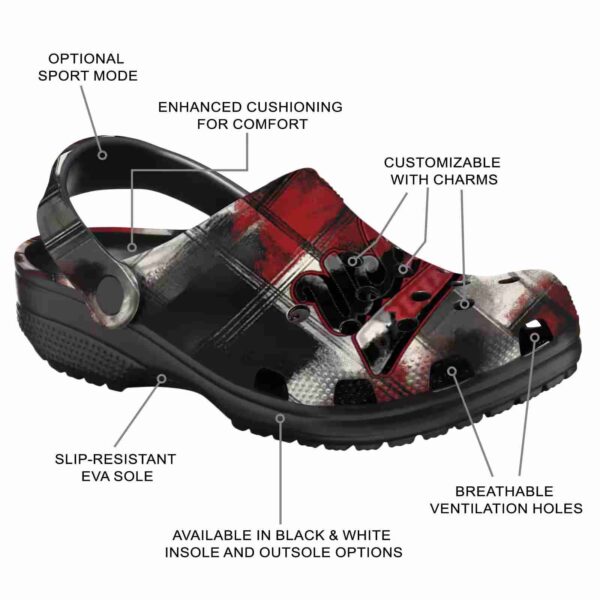 ucla bruins plaid fusion crocs new arrival