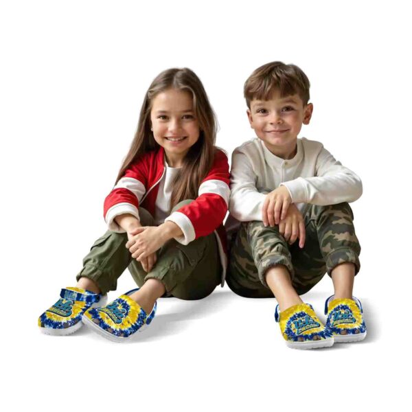 ucla bruins radiant burst effect crocs fashion forward