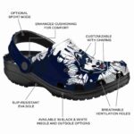 uconn huskies splatter graphics clog best selling