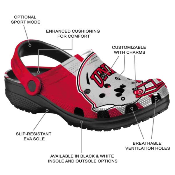unlv rebels helmet stripes clog new arrival