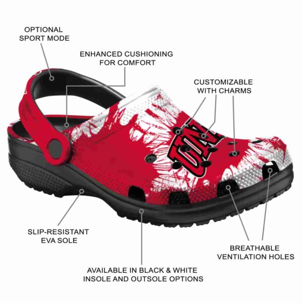 unlv rebels splatter graphics clog new arrival
