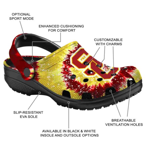 usc trojans radiant burst effect crocs new arrival