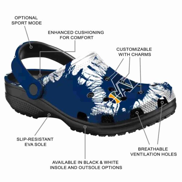 utah jazz splatter graphics clog new arrival