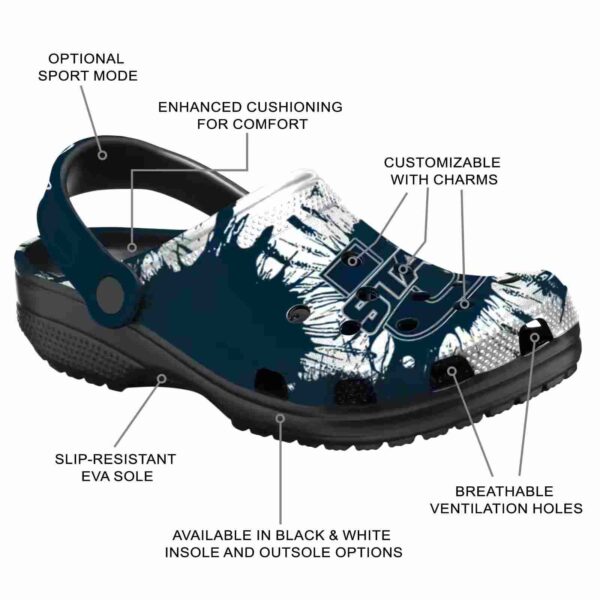 utah state aggies splatter graphics clog new arrival