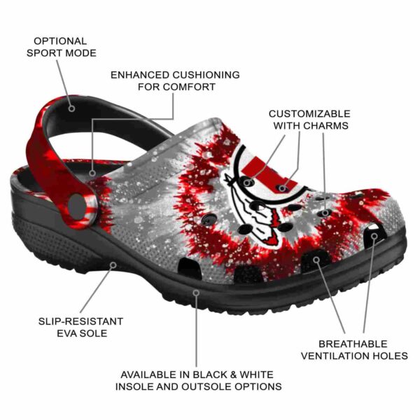 utah utes radiant burst effect crocs new arrival