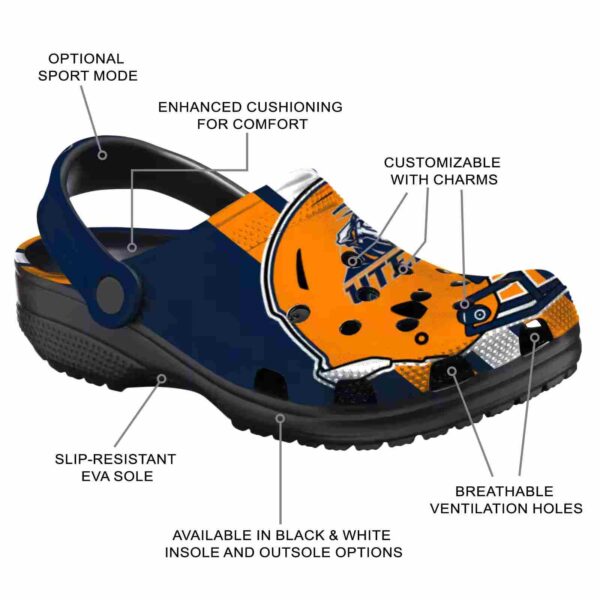 utep miners helmet stripes clog new arrival