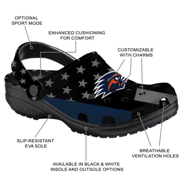 utsa roadrunners stellar stripes theme clog new arrival