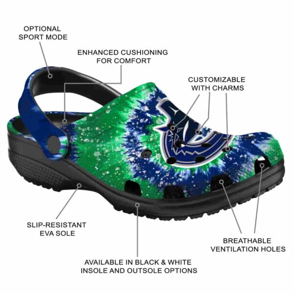 vancouver canucks radiant burst effect clog new arrival