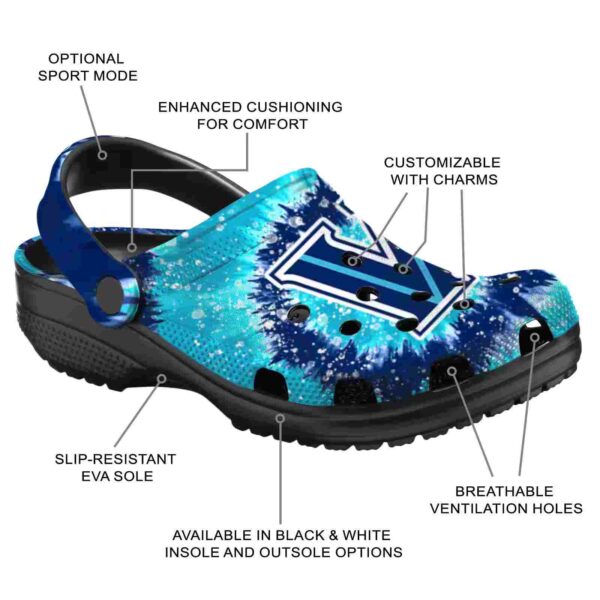 villanova wildcats radiant burst effect clog new arrival