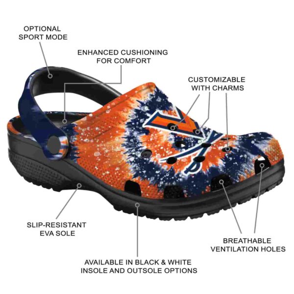 virginia cavaliers radiant burst effect clog new arrival