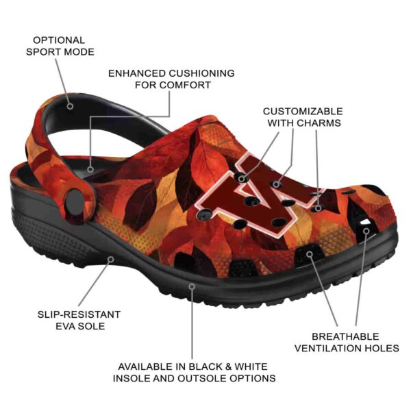 washington huskies autumn leaves crocs new arrival
