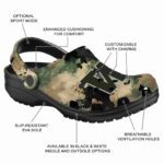 Washington Huskies Camouflage Craze Crocs Fashion forward
