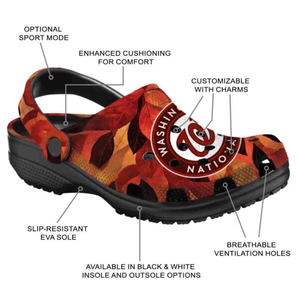 washington nationals autumn leaves crocs new arrival