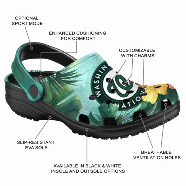 washington nationals tropical vibes crocs new arrival