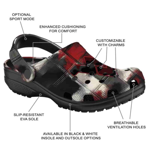 west virginia mountaineers plaid fusion crocs new arrival