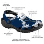 West Virginia Mountaineers Splatter Graphics Crocs Best selling