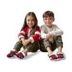 Wisconsin Badgers Patriotic Stripes Crocs Fashion forward