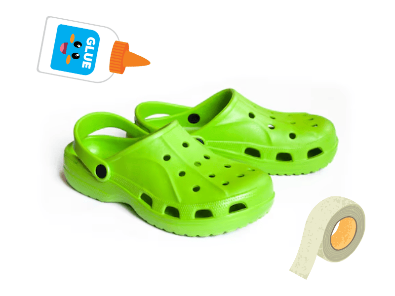 how to fix crocs strap 1