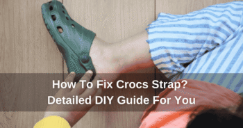 how to fix crocs strap