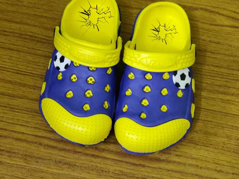 After several years of use, the Crocs may occasionally break.