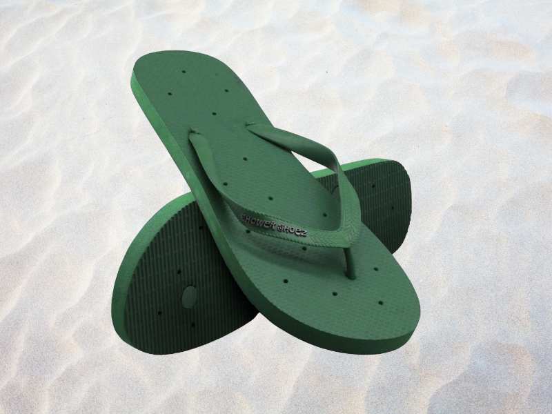 Shower Shoez Non-Slip Flip-Flops is another option in showering you should try!