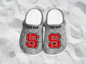 Are Crocs Good Shower Shoes? 20+ Best Shower Crocs For You 2025 30 Customized NC State Wolfpack Cracked Texture Clog for a day (VivaCrocs)