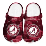 Alabama Crimson Tide Fans Clogs – Canyon Layers Red