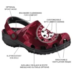 Alabama Crimson Tide Fans Clogs – Canyon Layers Red