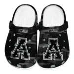 Appalachian State Mountaineers Fans Clogs – Canyon Layers Black
