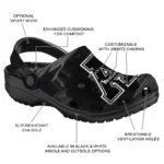 Appalachian State Mountaineers Fans Clogs – Canyon Layers Black