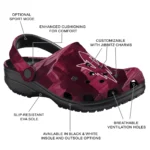 Arizona State Sun Devils Fans Clogs – Canyon Layers Maroon
