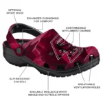 Boston College Eagles Fans Clogs – Canyon Layers Maroon
