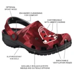 Boston Red Sox Fans Clogs – Canyon Layers Red