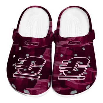 Central Michigan Chippewas Fans Clogs - Canyon Layers Maroon