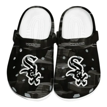 Chicago White Sox Fans Clogs - Canyon Layers Black