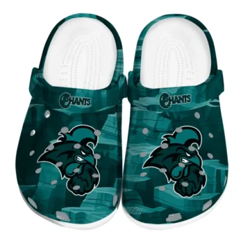 Coastal Carolina Chanticleers Fans Clogs - Canyon Layers Teal