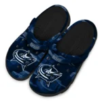 Columbus Blue Jackets Fans Clogs – Canyon Layers Dark Blue
